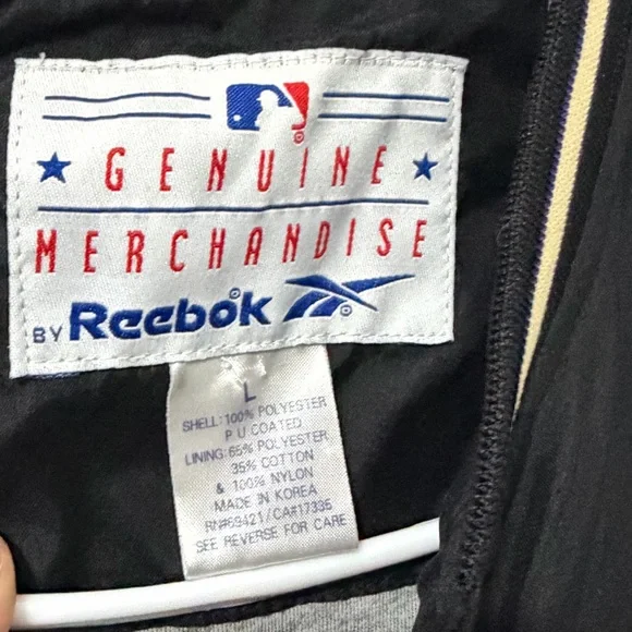 Vintage MLB Reebok Arizona Diamondbacks Full Button up Embroidered Jacket size L - Picture 3 of 5